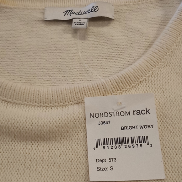 Madewell Aztec Printed Sleeveless Fringed Top - Picture 12 of 13